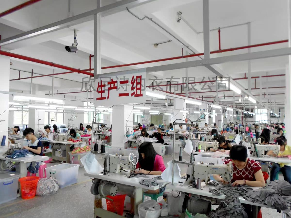 Lingerie material and production development at Xinnishi